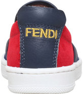 Thumbnail for your product : Fendi Monster suede skate shoes 6 months-4 years