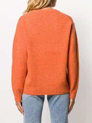 Acne Studios Samara crew neck knitted sweater