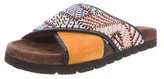 Thumbnail for your product : MSGM Beaded Crossover Sandals