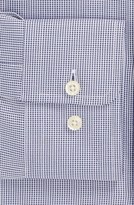 Thumbnail for your product : David Donahue Trim Fit Houndstooth Dress Shirt