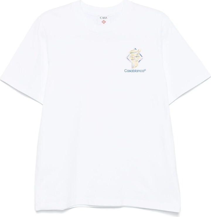 Casablanca Diamond Column T-Shirt