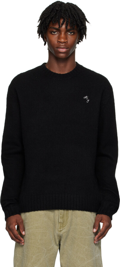 Neck Jumper Acne Studios Black Crew Neck Acne Studios Black