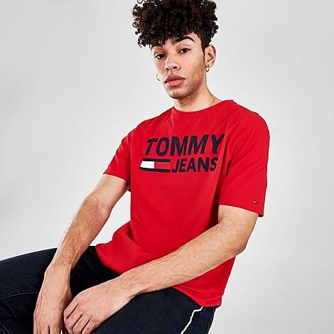 Tommy Hilfiger Red Men's T-shirts | Shop the world's largest collection of  fashion | ShopStyle