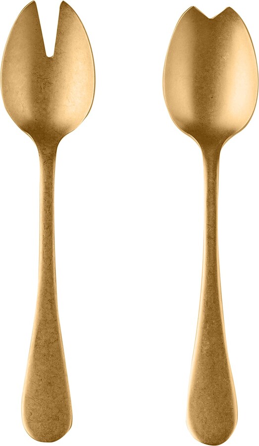 Vintage Oro Salad Servers