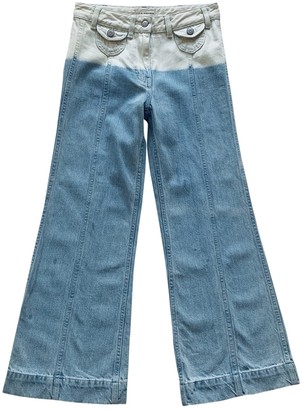 Ulla Johnson Blue Cotton Jeans for Women
