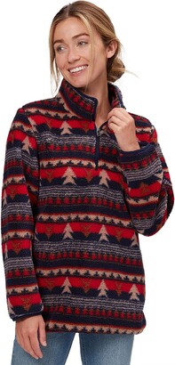 Stoic Pattern Sherpa 1/4-Zip Pullover - Women's-Past Season - ShopStyle  Casual Jackets
