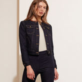 Thumbnail for your product : Ralph Lauren Leather-Trim Denim Jacket