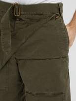 Thumbnail for your product : J.W.Anderson Panelled Cotton Twill Shorts - Mens - Khaki