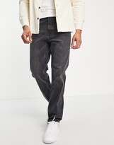 Thumbnail for your product : ASOS DESIGN dad jeans in vintage washed black