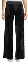Thumbnail for your product : Velour Wide-Leg Drawstring Track Pants