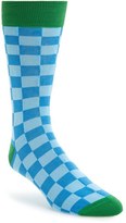 Thumbnail for your product : Lorenzo Uomo Check Socks