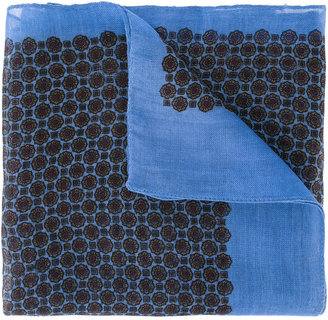 Pal Zileri floral print scarf - men - Silk/Cashmere/Wool - One Size