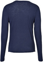 Thumbnail for your product : American Vintage Stretch Cotton Long Sleeve T-Shirt