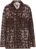 Thumbnail for your product : Chloé Long sleeve floral lace jacket