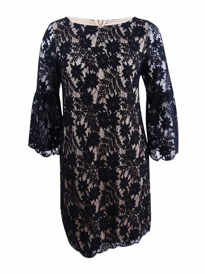 women's lace shift dress
