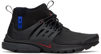 Nike Black Air Presto Mid Sneakers