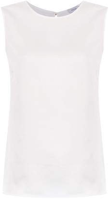 all white shell tops