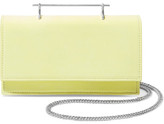 Thumbnail for your product : M2Malletier Alexia Suede And Leather Shoulder Bag - Lime green