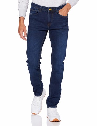 Springfield Men's Jeans Skinny Medio Oscuro-c/11 Trouser