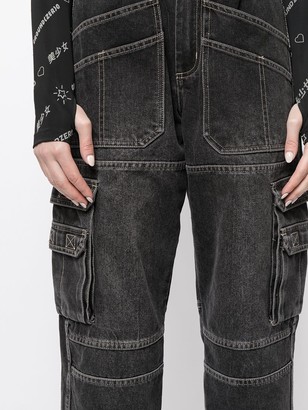 Ground Zero High-Waisted Straight Jeans