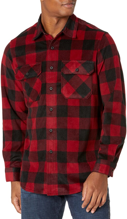 buffalo plaid thermal shirt