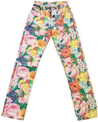 Kenzo Multicolour Cotton Jeans for Women