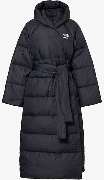 The North Face Womens Onyx x Skims Nuptse Maxi Down Parka Jacket S