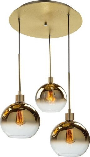 Artcraft Lighting ArtcraftLightingMorningMist3-LightPendantinGold