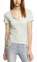 Thumbnail for your product : Express Short Sleeve Placket Pocket Tee