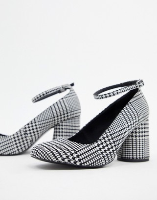 ASOS Design DESIGN Wide Fit Shortbread heels-Multi