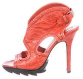 Thumbnail for your product : Camilla Skovgaard Embossed Cage Sandals