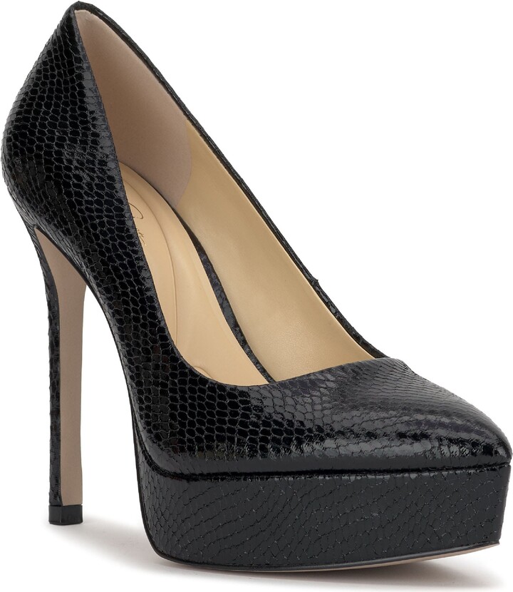 Jessica Simpson Sinelia Pointed Toe Platform Pump
