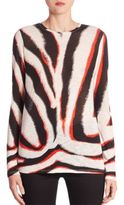 Thumbnail for your product : Proenza Schouler Tiger-Print Cotton Tee