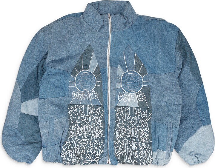 Rosen Kreuz CROPPED 2WAY FUR HOOD MA-1