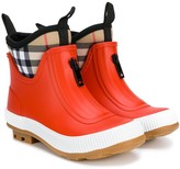 Thumbnail for your product : Burberry Kids Vintage Check rain boots