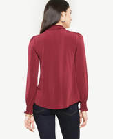 Thumbnail for your product : Ann Taylor Smocked Neck Top