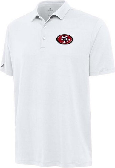 Antigua San Francisco 49ers Reprocess Polo Small White