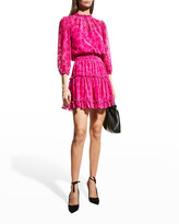 Thumbnail for your product : Shoshanna Arlene Velvet Devore Dress