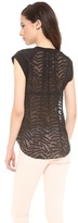 Thumbnail for your product : Rebecca Taylor Zebra Clip Dot Blouse