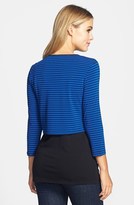 Thumbnail for your product : Vince Camuto 'Tropic Stripe' Layered Look Top