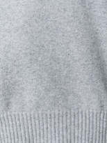 Thumbnail for your product : Blumarine embellished slogan front turtleneck sweater