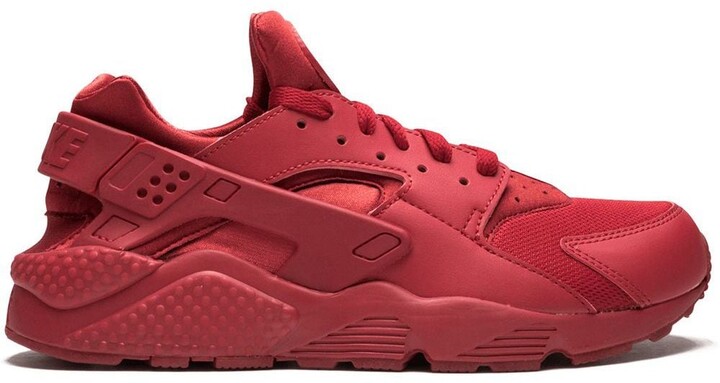 red huaraches for men