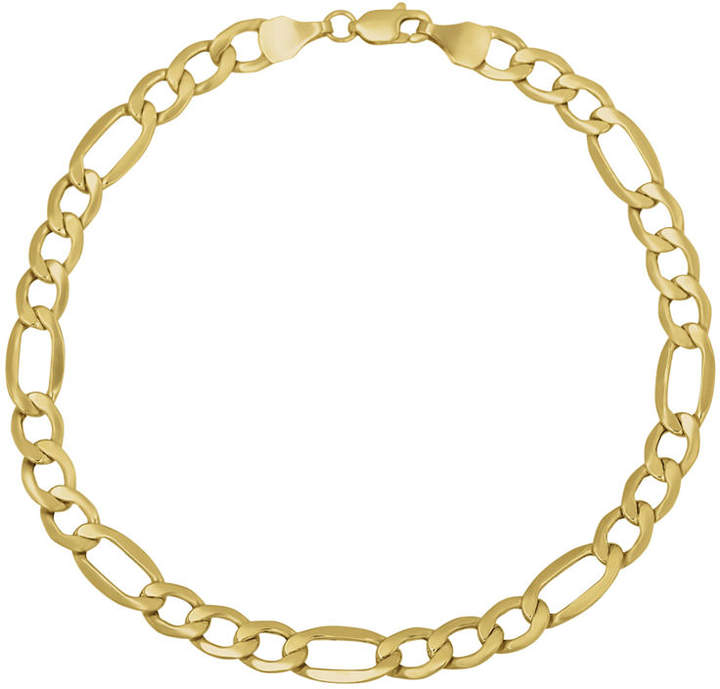 JCPenney FINE JEWELRY Made in Italy 14K Yellow Gold Hollow Figaro Chain