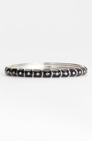Thumbnail for your product : Sequin Small Stripe & Crystal Enamel Bangle