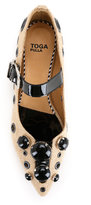 Thumbnail for your product : Toga studded detail sandals
