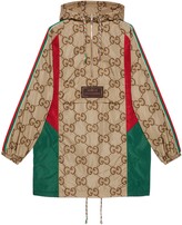 Thumbnail for your product : Gucci Lunar New Year jumbo GG anorak coat with Web