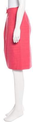 Piazza Sempione Bow-Accented Pencil Skirt