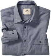 Thumbnail for your product : Johnston & Murphy Slim Fit Chambray Roll-Sleeve Shirt