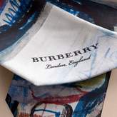 Thumbnail for your product : Burberry Reclining Figure: Bunched Print Silk Slim Scarf