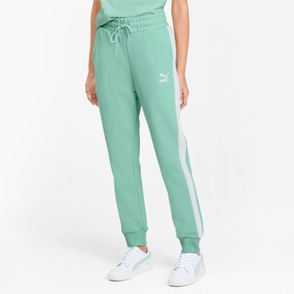 puma green track pants